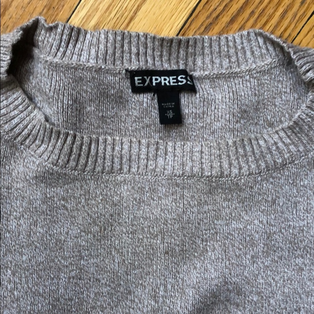 Express crew neck sweater